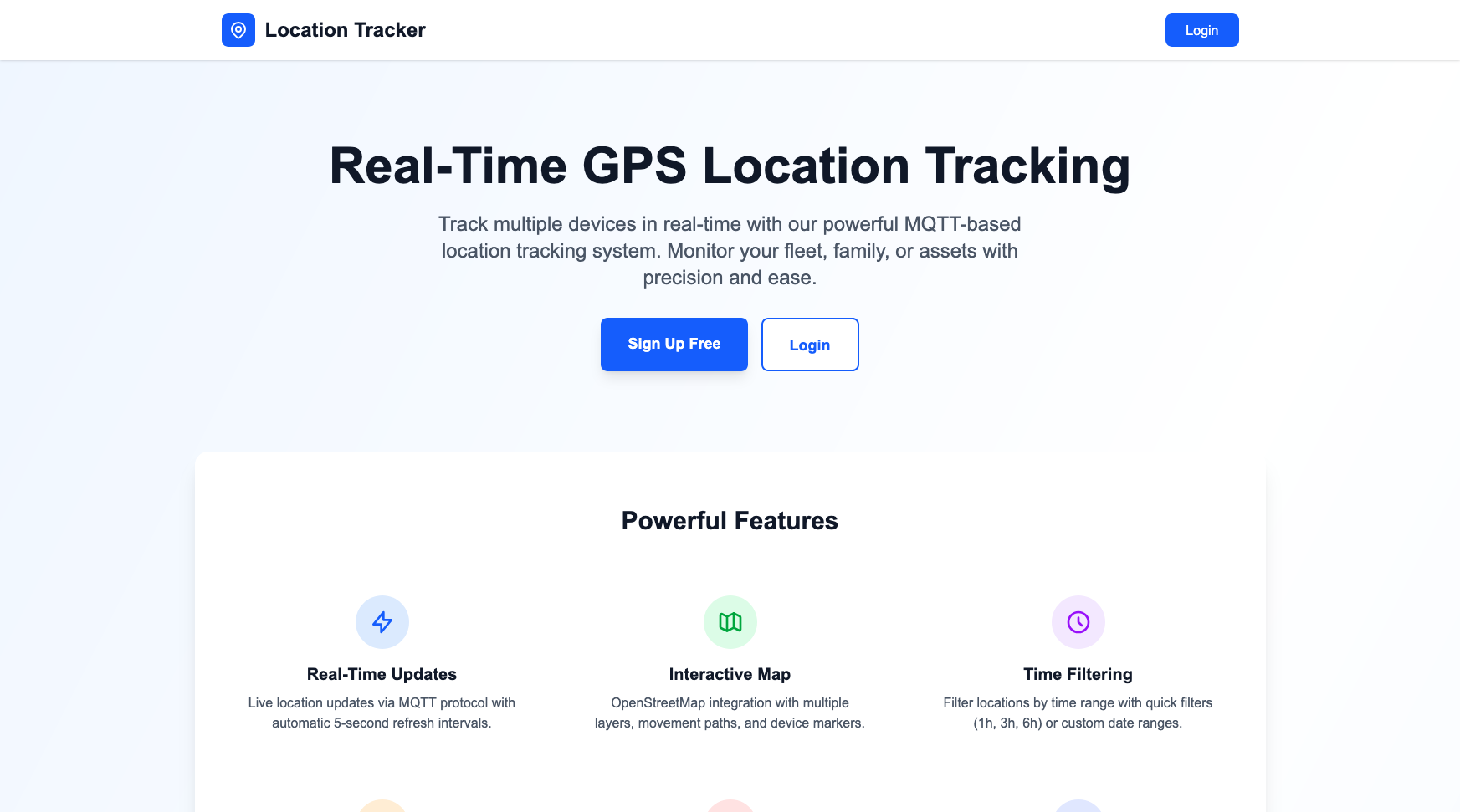 GPS Tracking