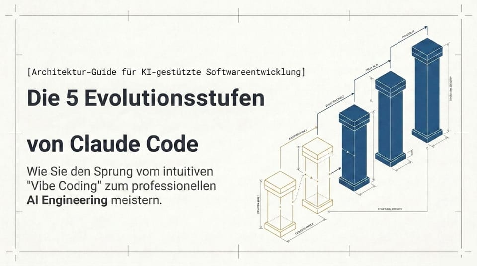Von "Vibe Coding" zu AI Engineering: Die 5 Stufen der Softwareentwicklung mit Claude Code